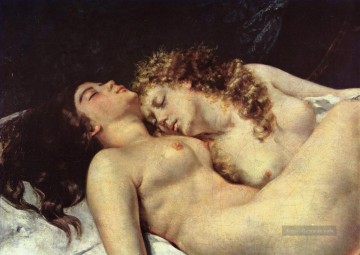  Schlaf Galerie - Schlaf Homosexualität lesbische Erotik Gustave Courbet